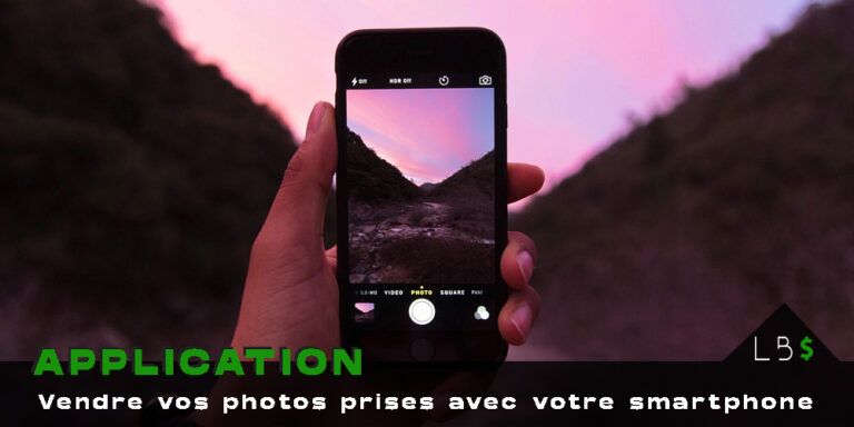 Application vendre photo
