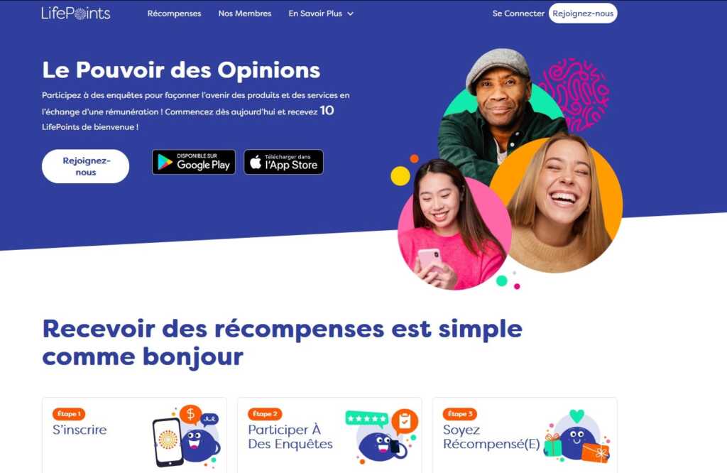 life points argent sondages