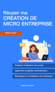 Couverture livre Réussir ma création de micro entreprise